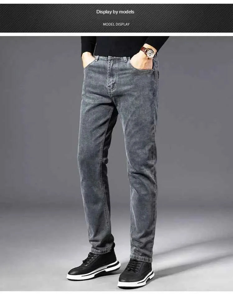 ICPANS Autumn Summer Denim Jeans Men Straight - Stylish and Comfortable Men's Denim - Next Level