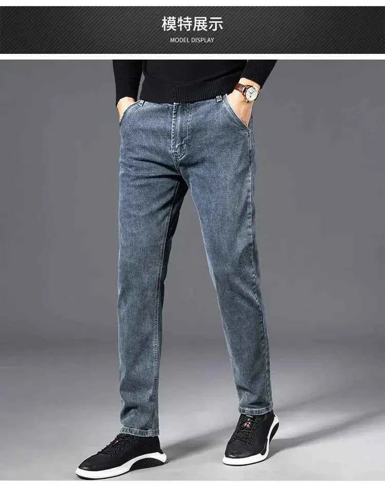 ICPANS Autumn Summer Denim Jeans Men Straight - Stylish and Comfortable Men's Denim - Next Level