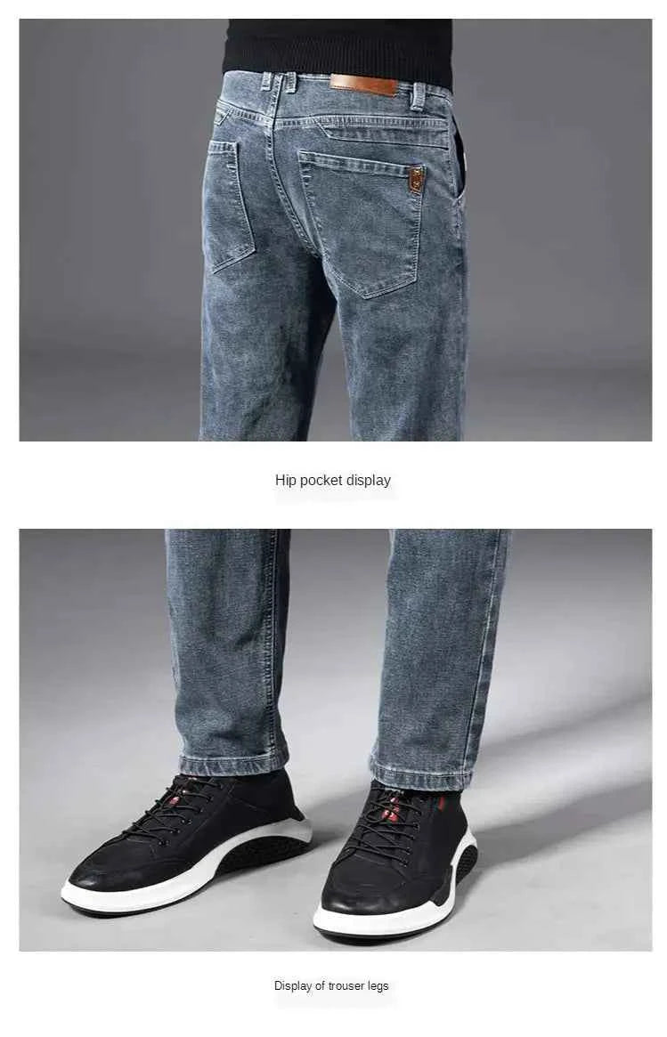 ICPANS Autumn Summer Denim Jeans Men Straight - Stylish and Comfortable Men's Denim - Next Level