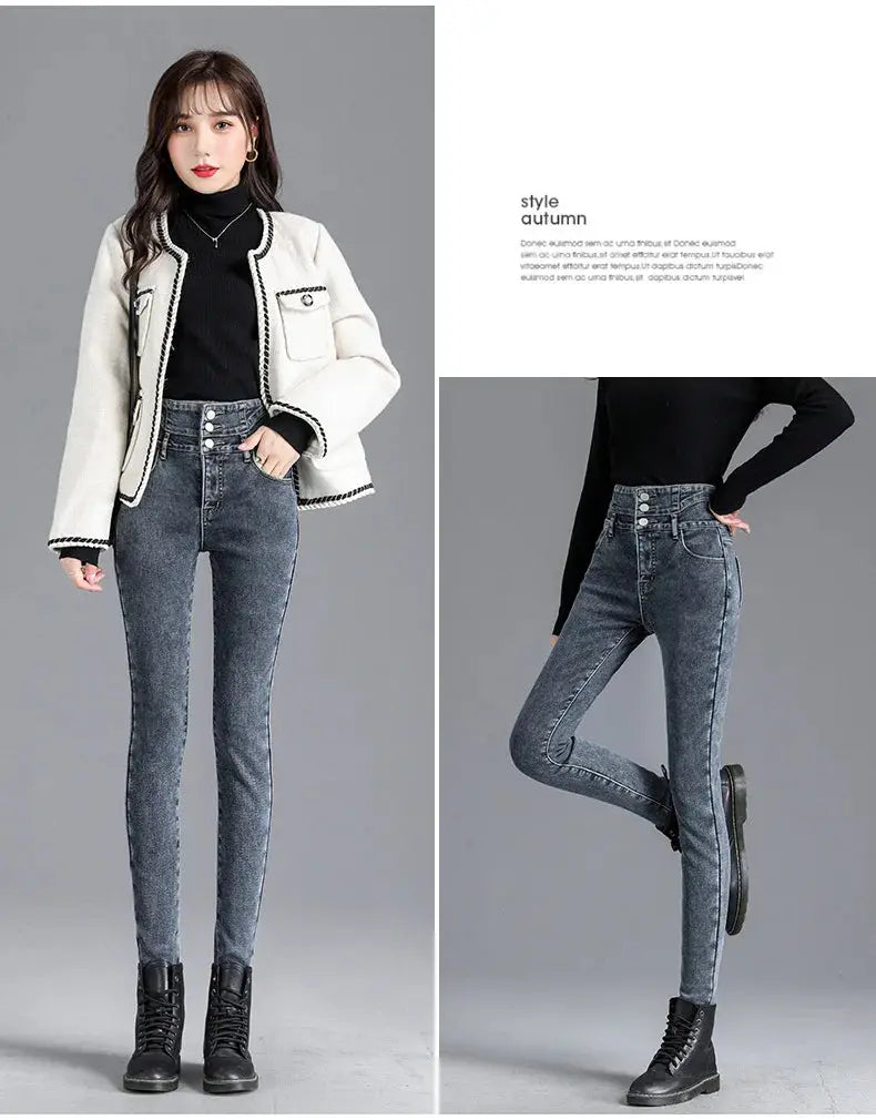 High-Quality Winter Fleece Leggings - Thick High-Waist Comfort - Next Level
