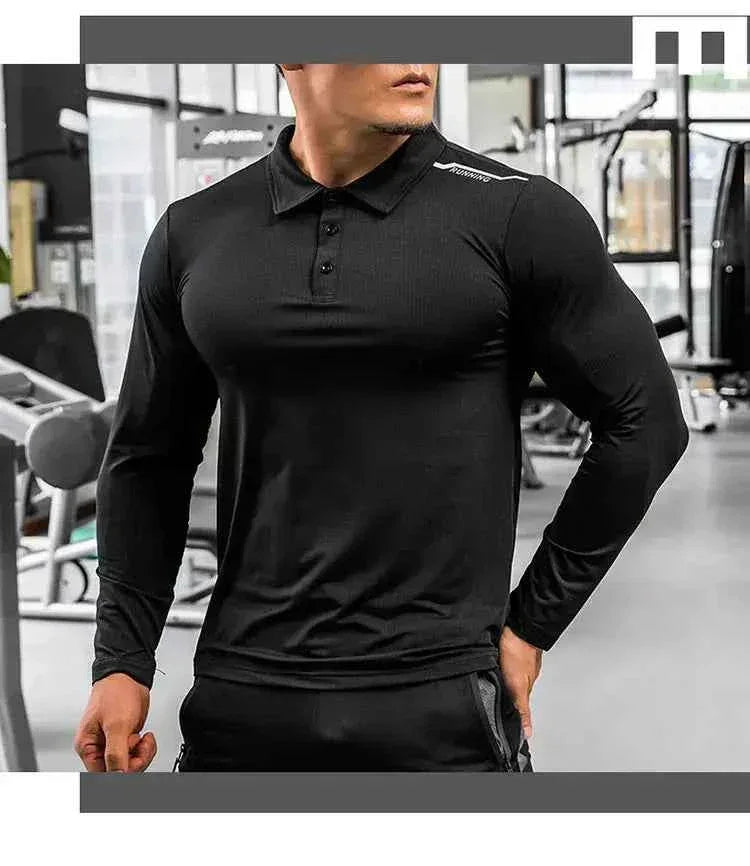 Mens Gym Compression Shirt Male Rashgard Fitness - Next Level