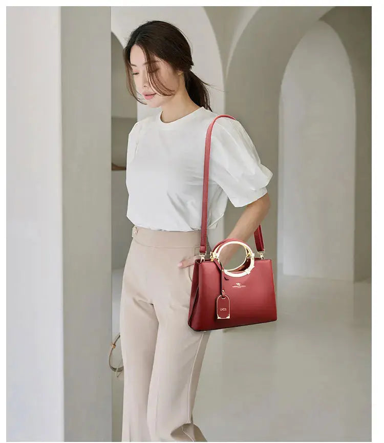 3 Layer Large Capacity Tote Bag Luxury Handbags - Next Level