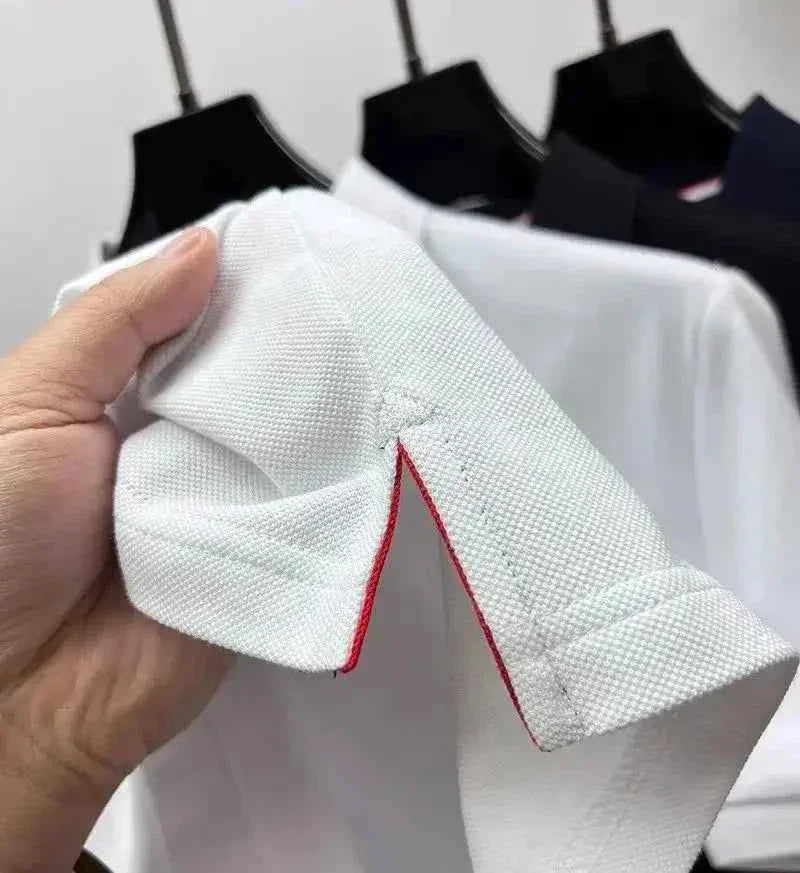 Brand Luxury Men's Polo Shirt Lapel Sailboat Embroidered - Next Level