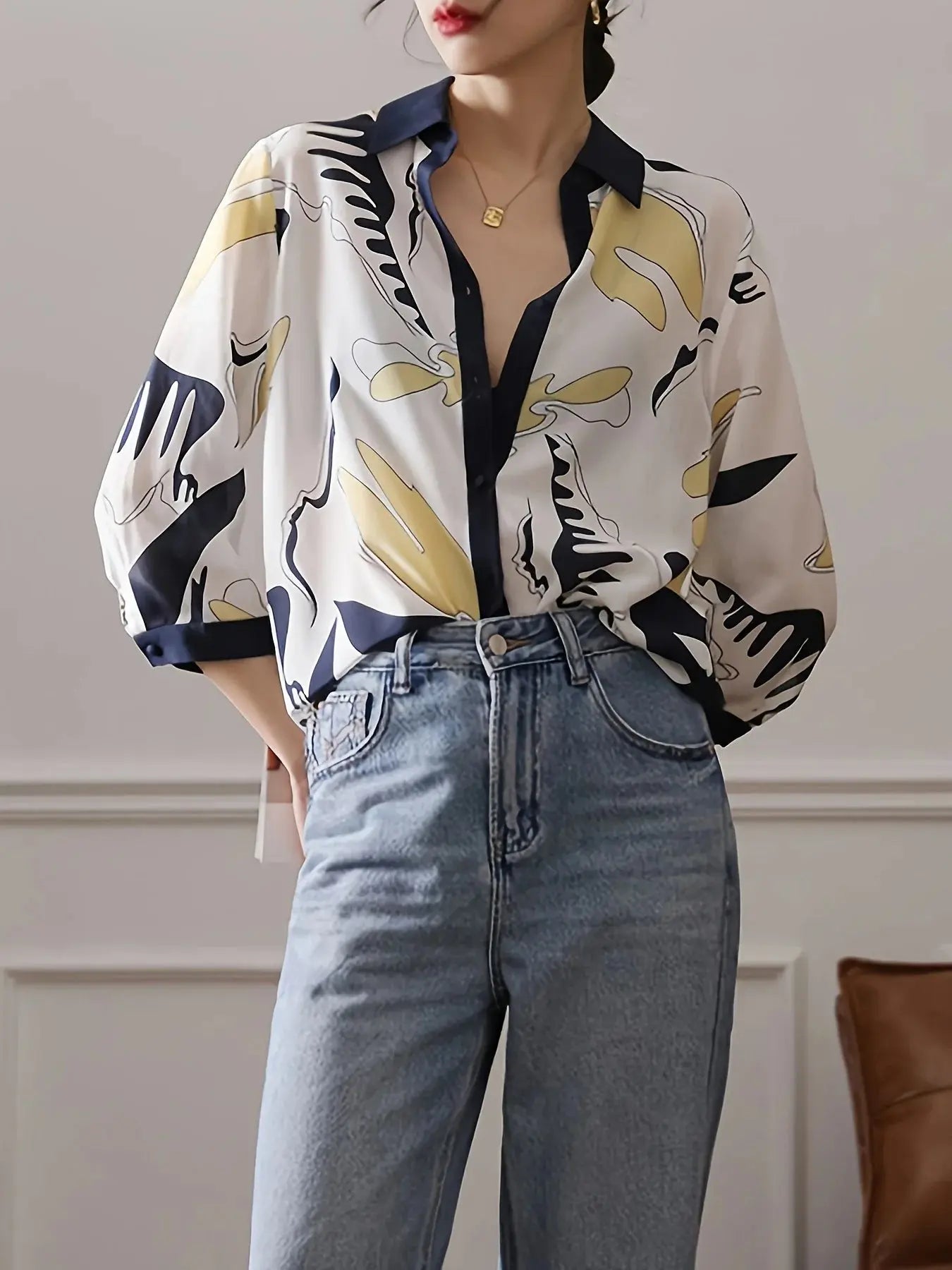 Fashion Luxury Ladies Shirt France Style Woman Printing - Next Level