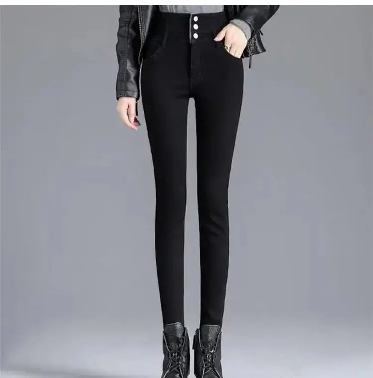 Alobee Thermal Winter High-Waist Fleece - Thick Comfort for Cold Days - Next Level