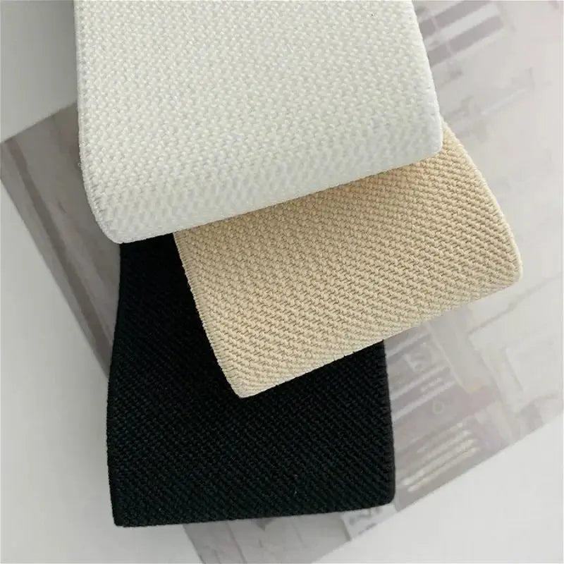 Belts for Women - Black Elastic Waist Belts for Women, Simple and Loose Design - Next Level