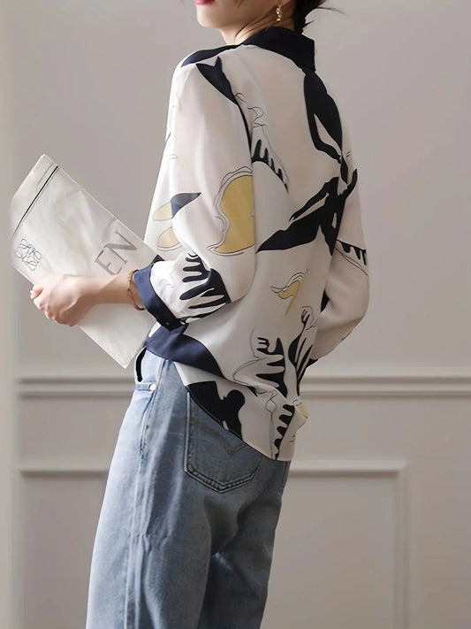 Fashion Luxury Ladies Shirt France Style Woman Printing - Next Level
