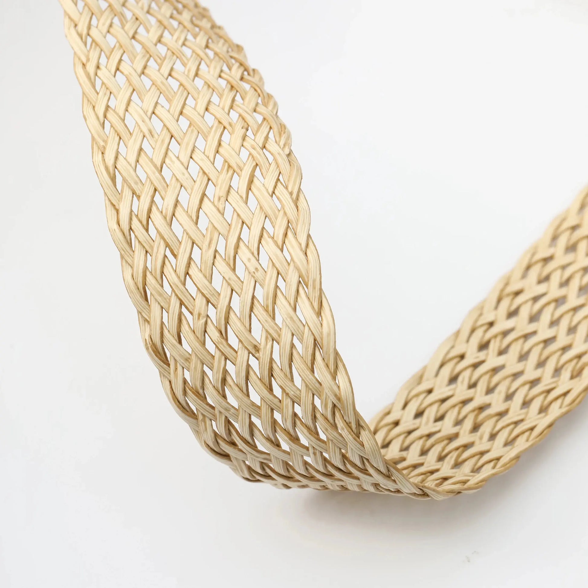 Women's Braided Belt with Irregular Metal Clasp - Next Level