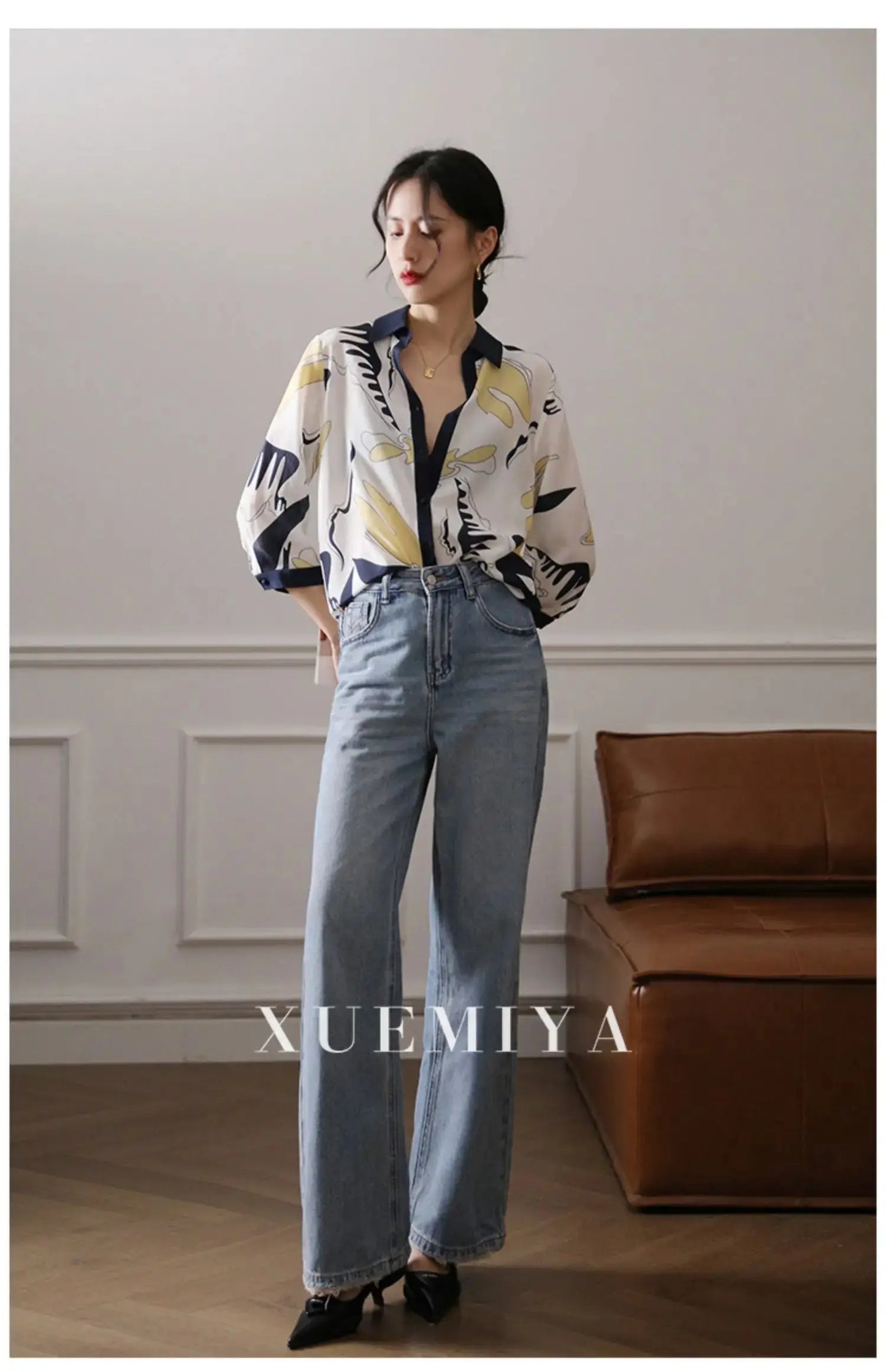 Fashion Luxury Ladies Shirt France Style Woman Printing - Next Level