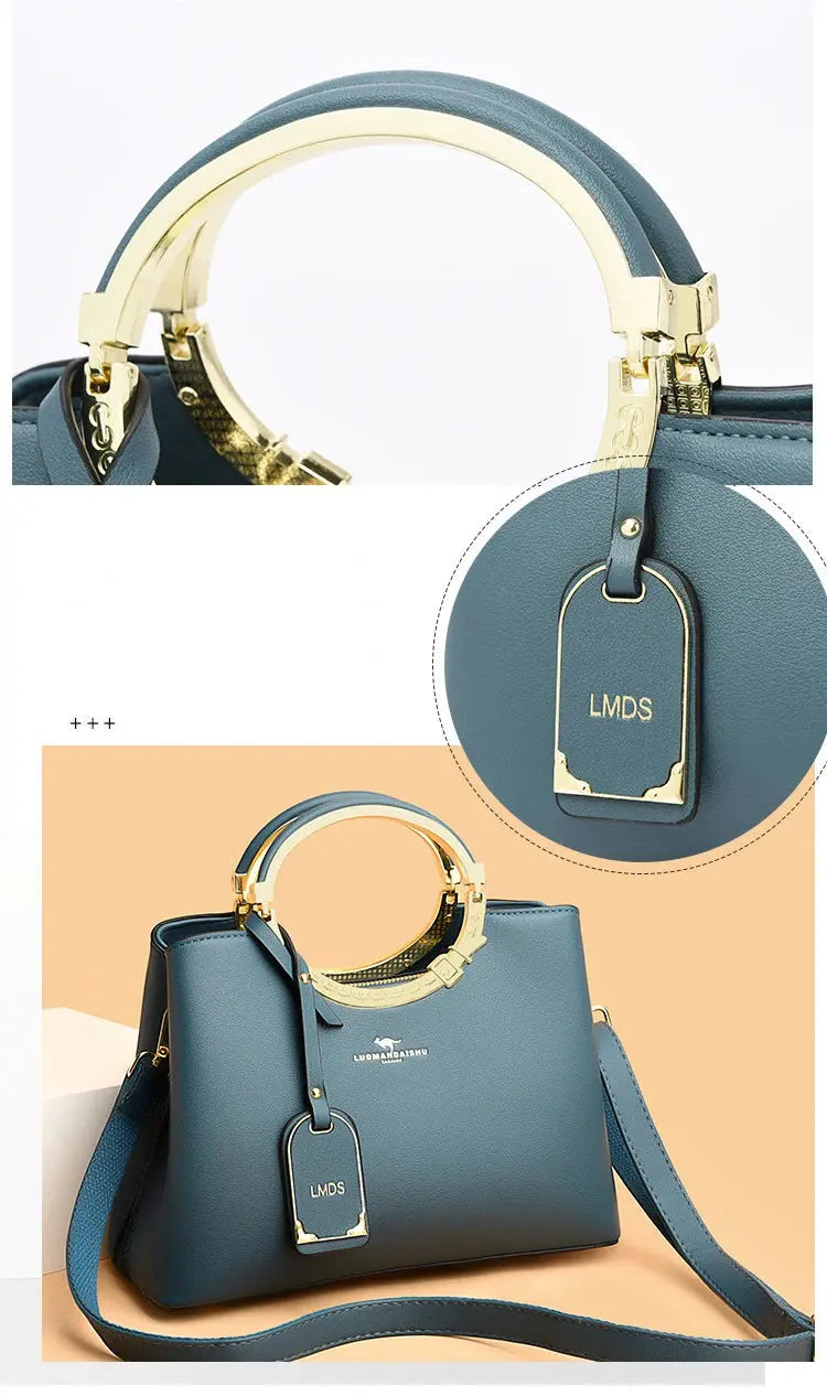 3 Layer Large Capacity Tote Bag Luxury Handbags - Next Level