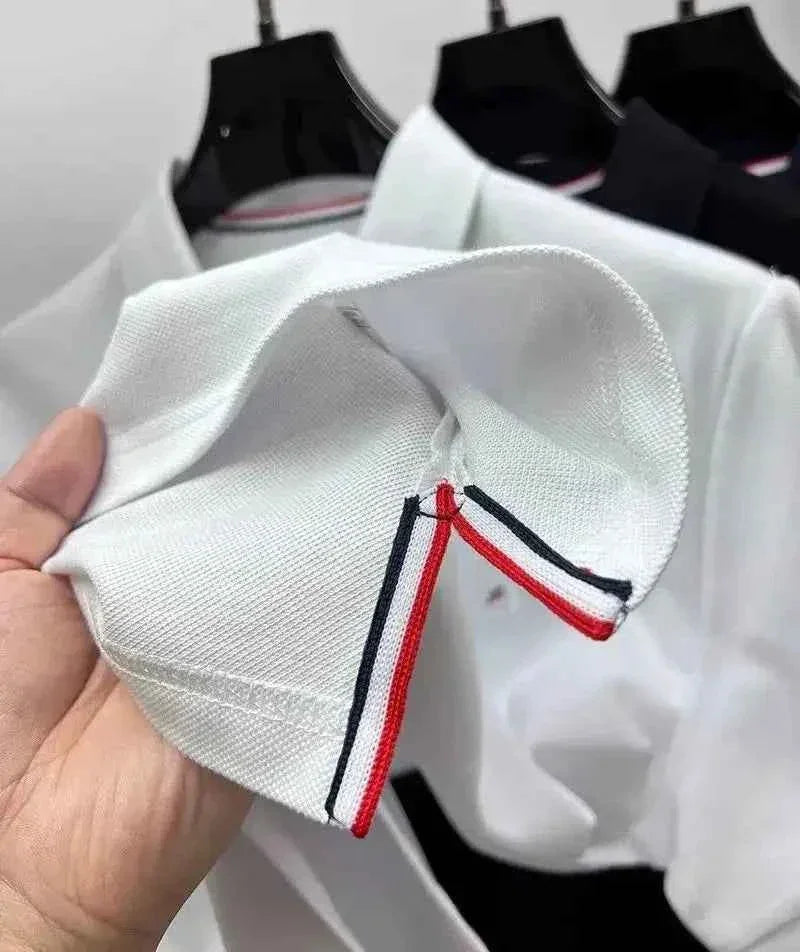 Brand Luxury Men's Polo Shirt Lapel Sailboat Embroidered - Next Level