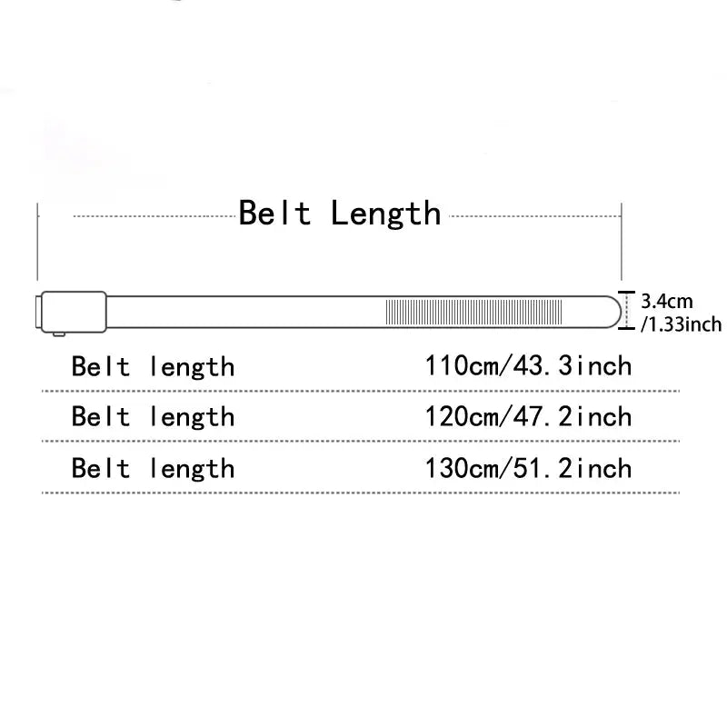 The New Buckle Toothless Automatic Belt for Effortless Style - Next Level