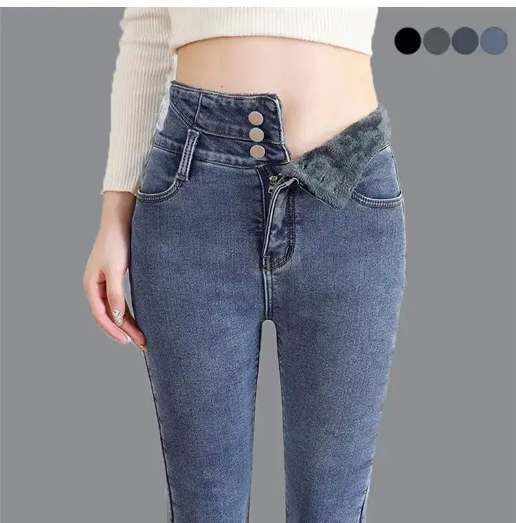 Alobee Thermal Winter High-Waist Fleece - Thick Comfort for Cold Days - Next Level