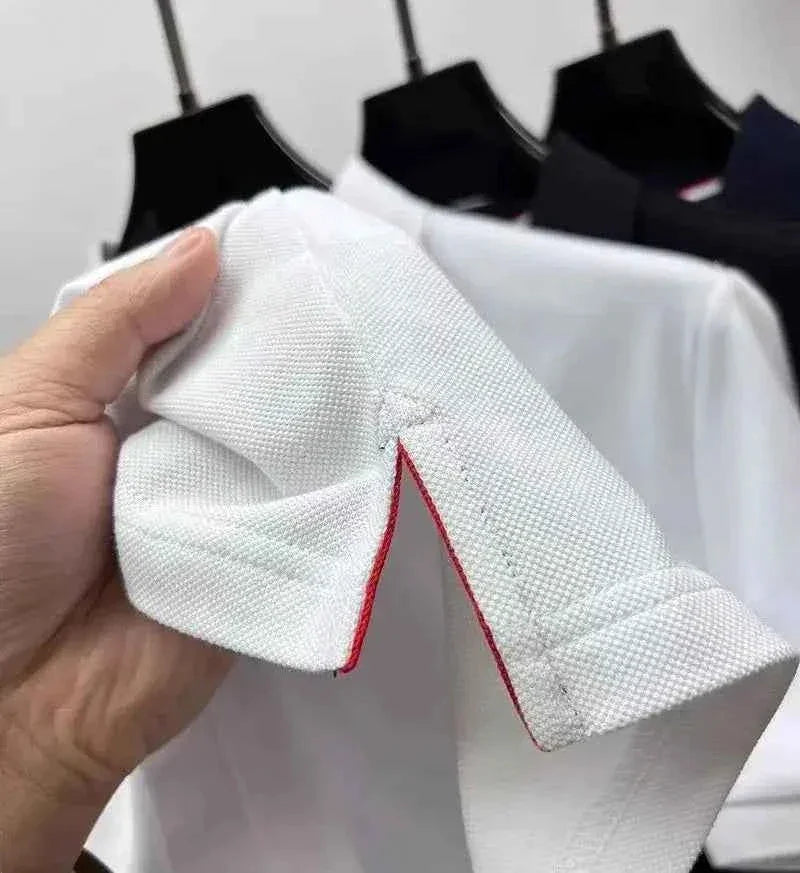 Brand Luxury Men's Polo Shirt Lapel Sailboat Embroidered - Next Level