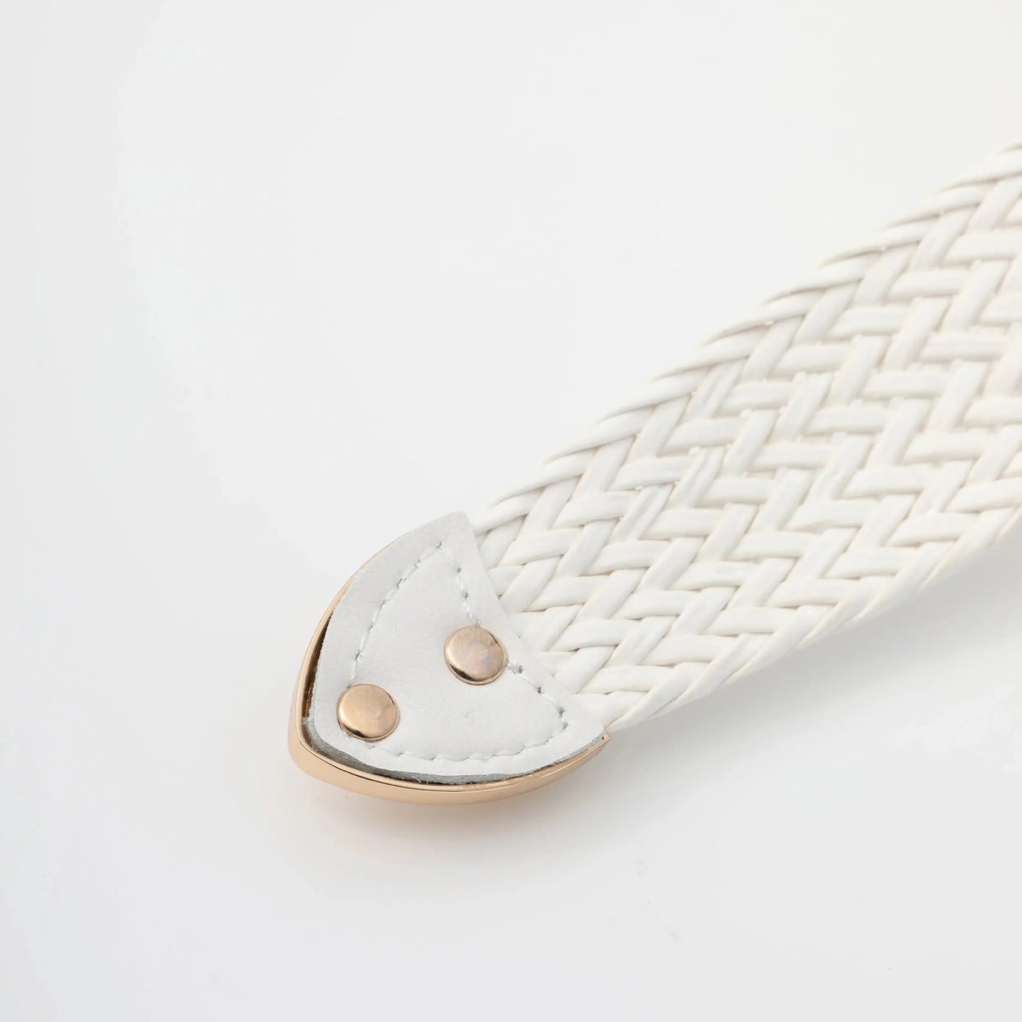 Women's Braided Belt with Irregular Metal Clasp - Next Level