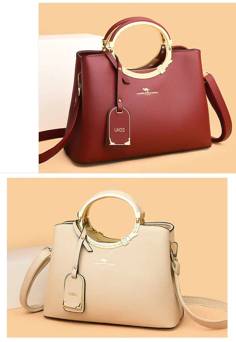 3 Layer Large Capacity Tote Bag Luxury Handbags - Next Level