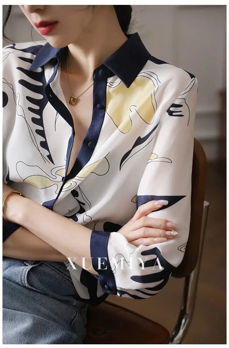 Fashion Luxury Ladies Shirt France Style Woman Printing - Next Level
