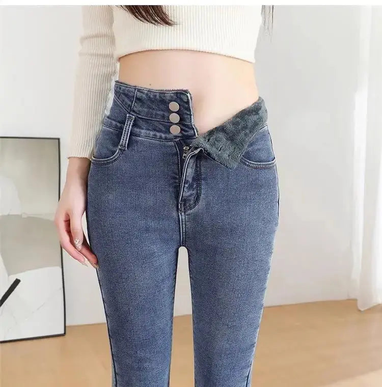 Alobee Thermal Winter High-Waist Fleece - Thick Comfort for Cold Days - Next Level