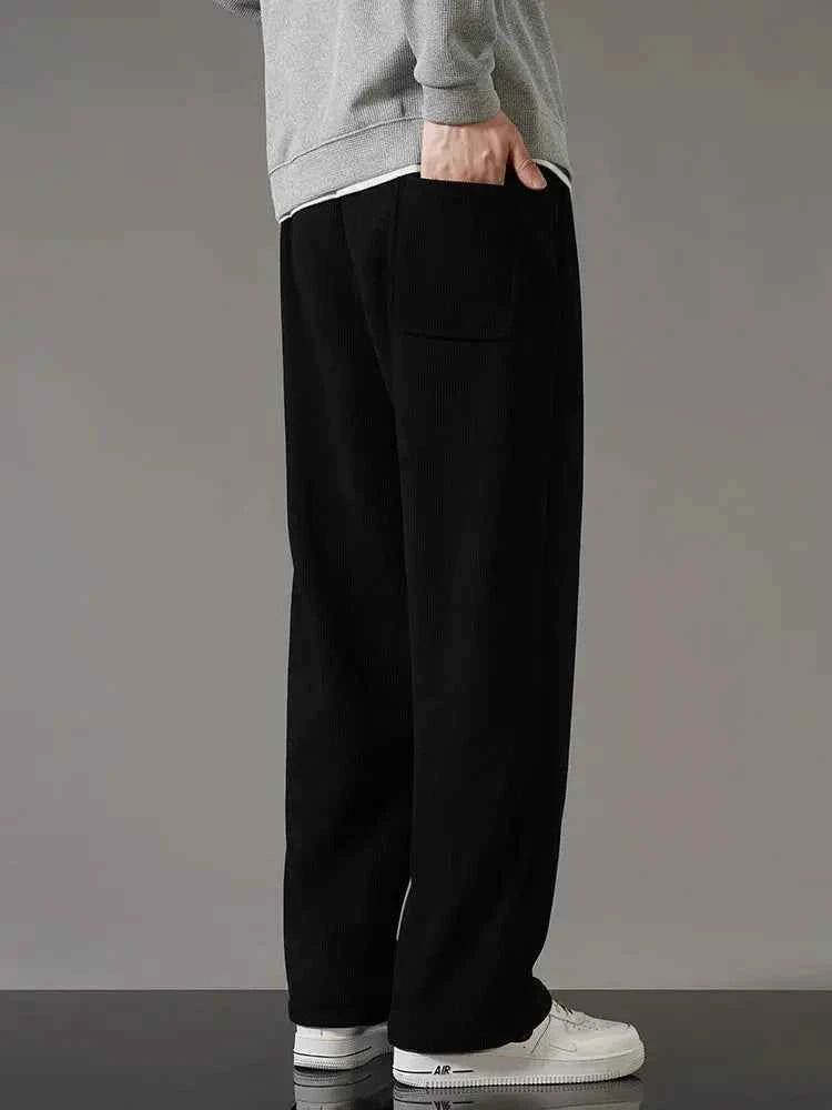 Winter Corduroy Sweatpants Men Drawstring - Next Level