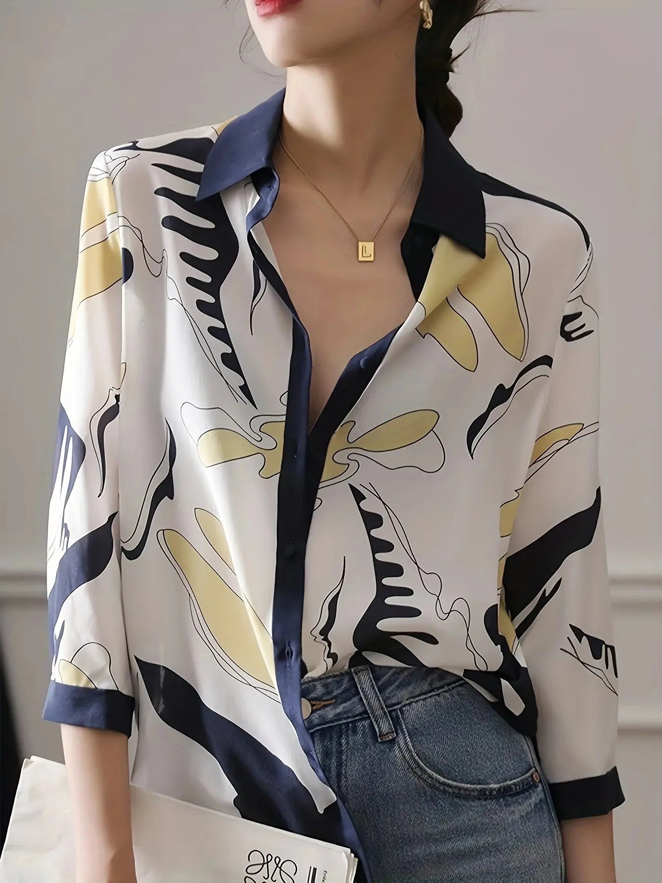 Fashion Luxury Ladies Shirt France Style Woman Printing - Next Level