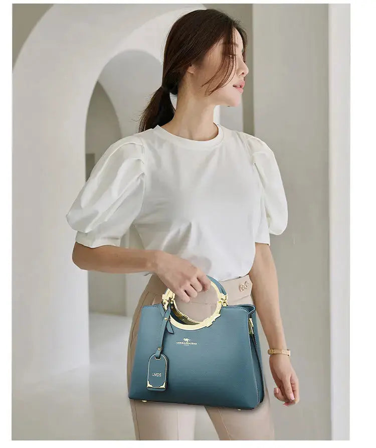 3 Layer Large Capacity Tote Bag Luxury Handbags - Next Level