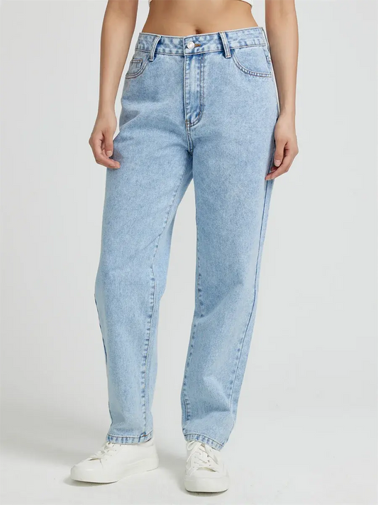 Benuynffy Vintage Women's Jeans American Basic - Next Level