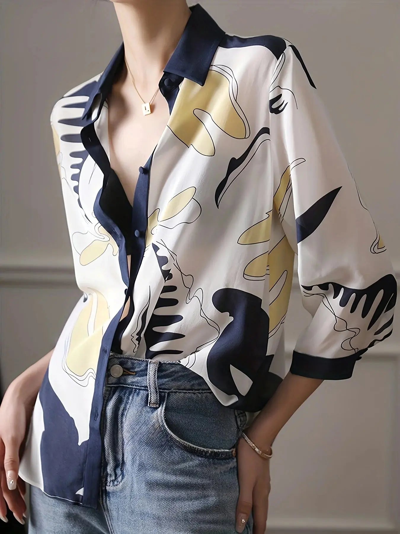 Fashion Luxury Ladies Shirt France Style Woman Printing - Next Level