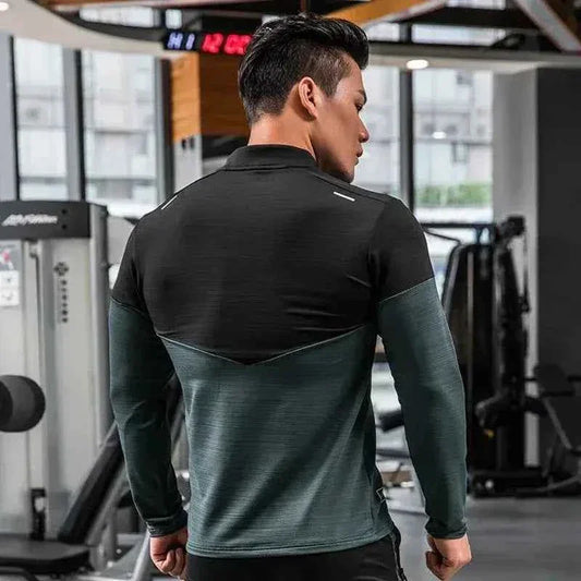 Mens Gym Compression Shirt Male Rashgard Fitness - Next Level