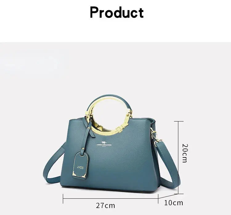 3 Layer Large Capacity Tote Bag Luxury Handbags - Next Level