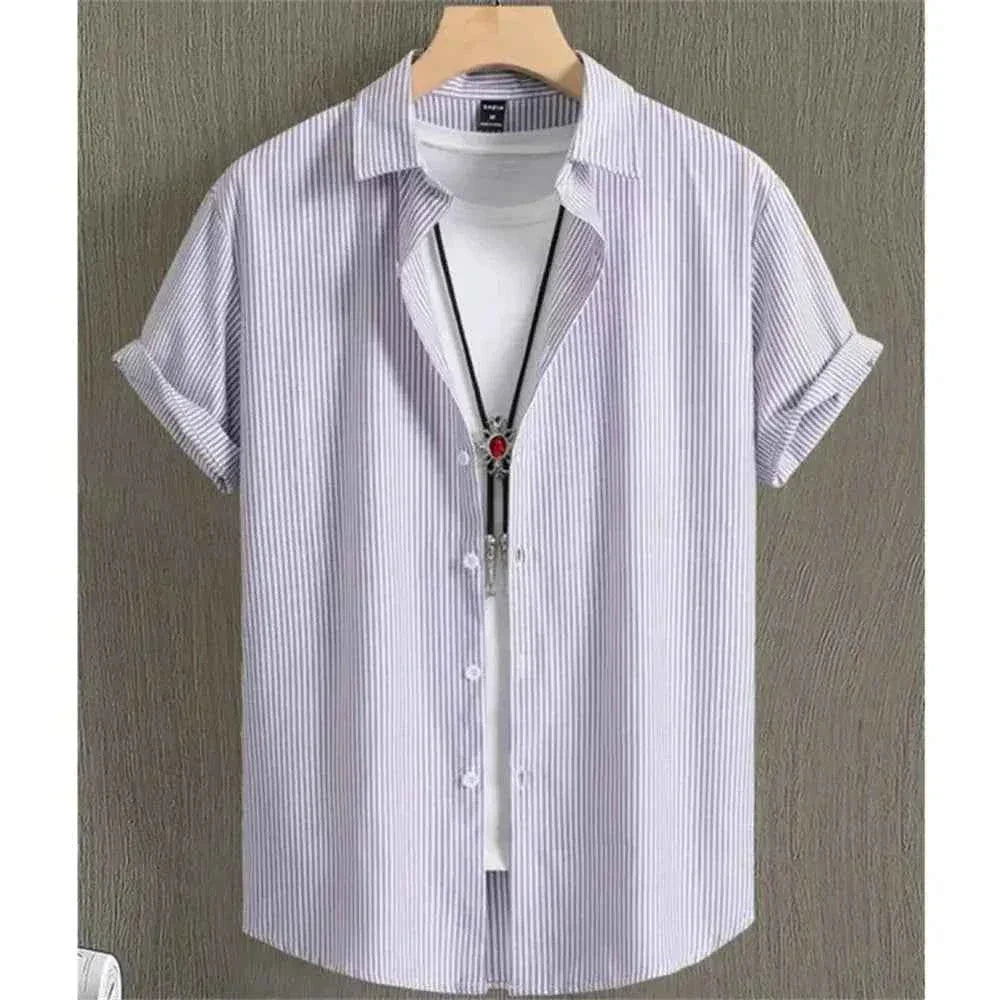 Hawaiian Shirts for Men Black Print High-Quality - Next Level