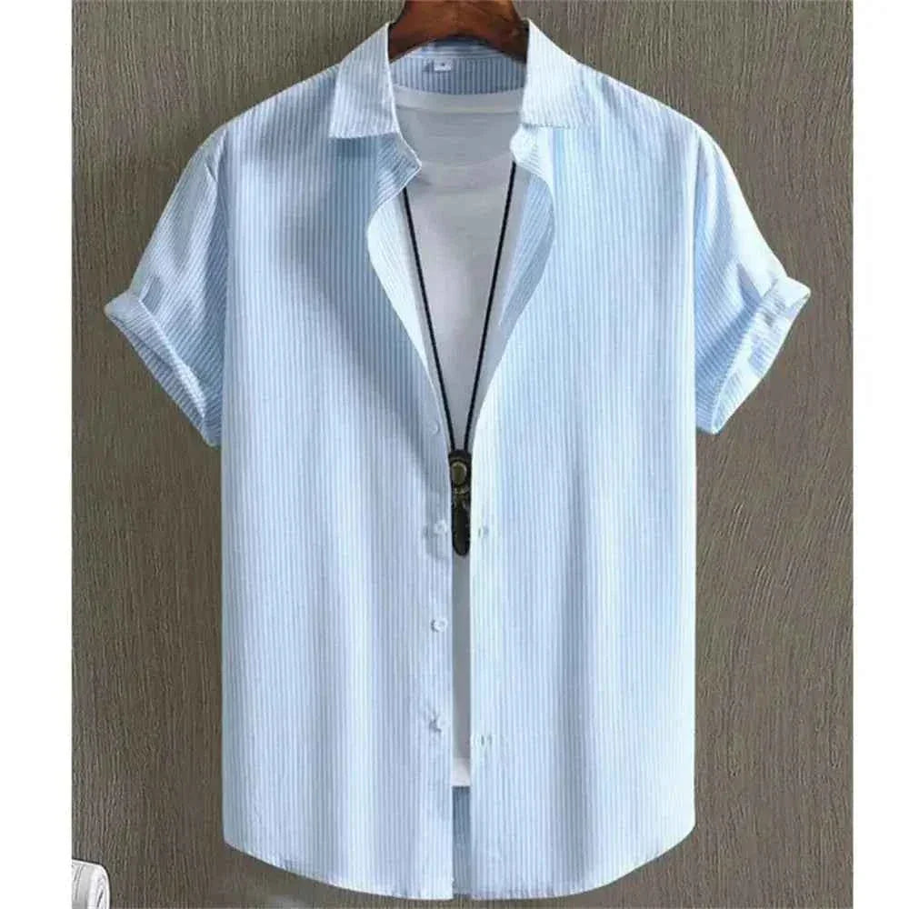 Hawaiian Shirts for Men Black Print High-Quality - Next Level
