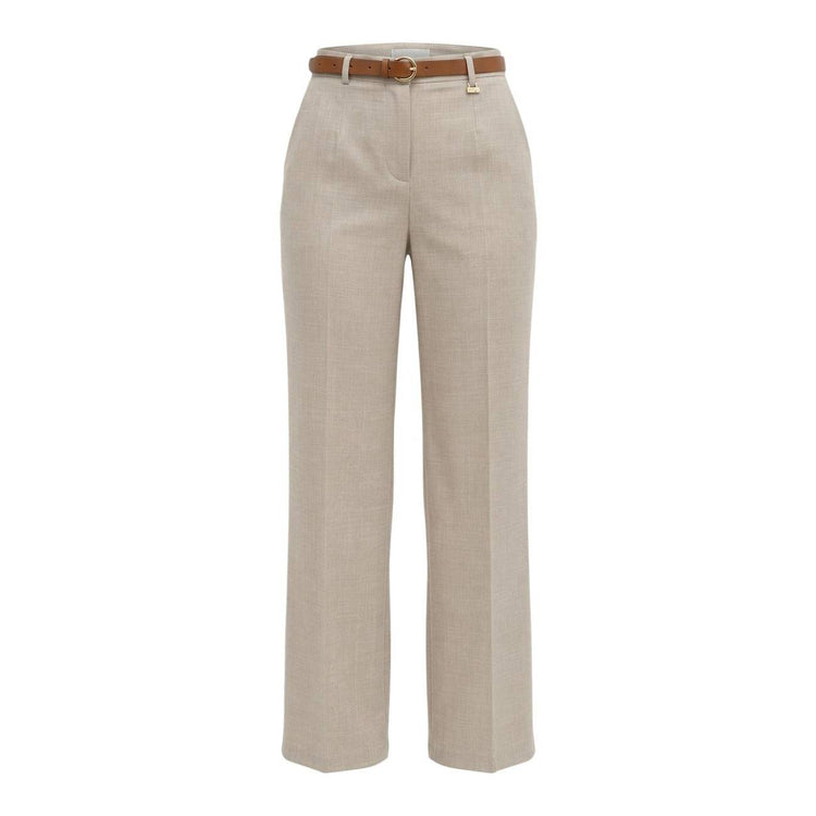 Damenhose von Artigli, elegante Kleidungshose in dunkler Farbe, mit glatter Passform und stylischem Design.