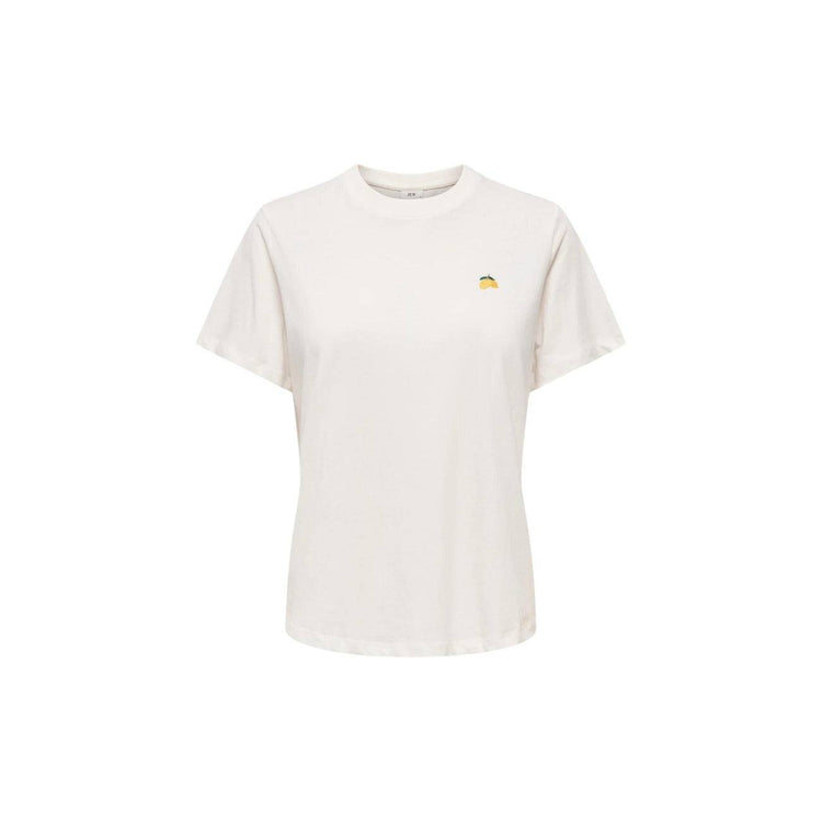 Jacqueline De Yong T-Shirt Damen in modernem, minimalistischem Design aus weicher Baumwolle