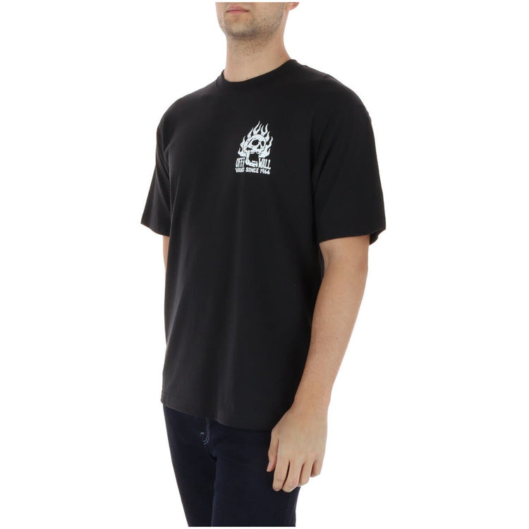 Vans Herren T-Shirt in Schwarz mit Logo-Print und klassischer Passform