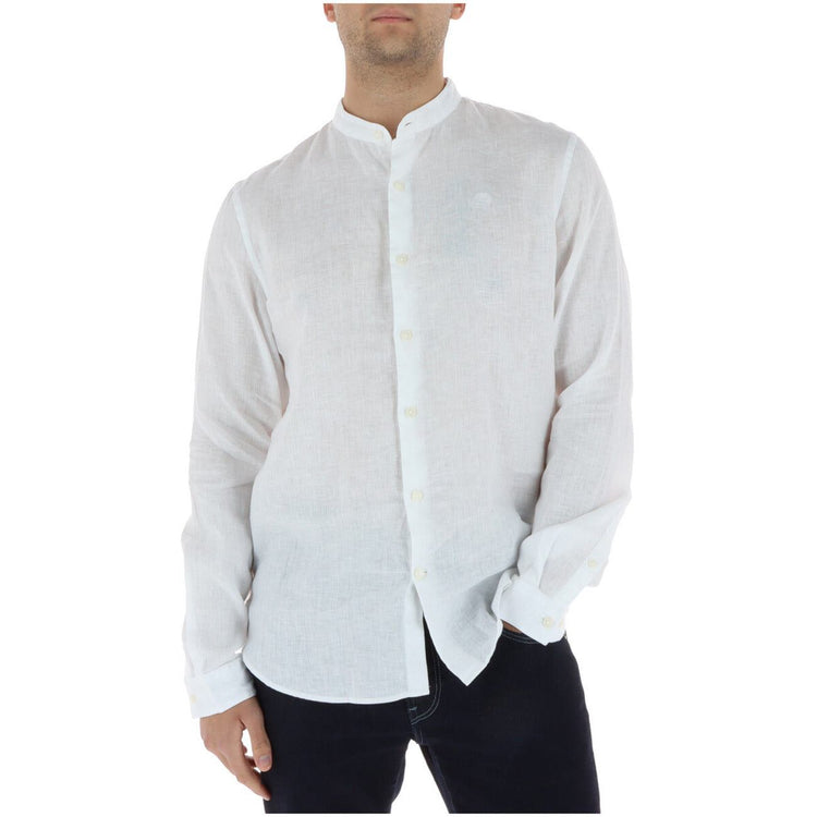 Timberland Herren Hemd aus hochwertigem Stoff mit Karo-Muster und Button-Down-Kragen