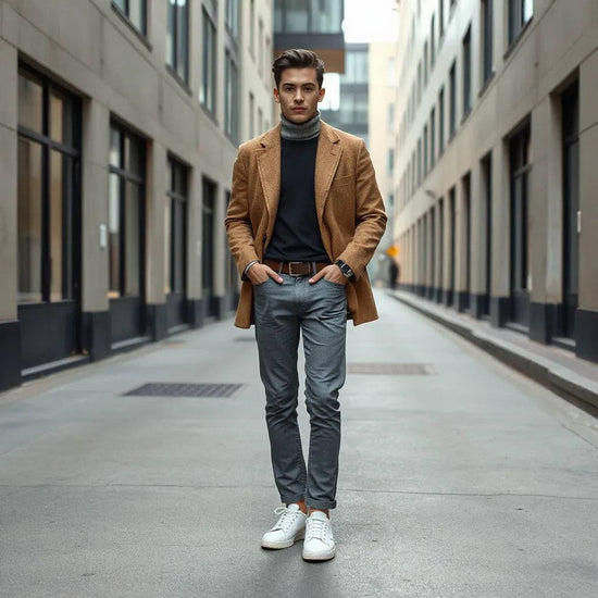 Porträt von Next Level Autor vor weißem Hintergrund, repräsentiert zeitgenössische Modetrends heute