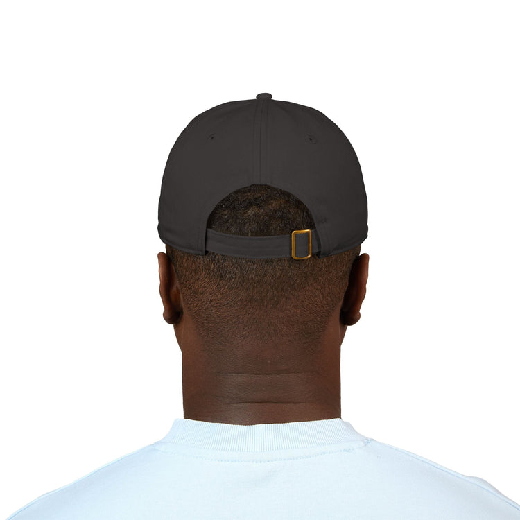 Schwarze Code One Golf Cap von Robert de Valenmont, bequemes Hut-Design für Golf und Freizeit.