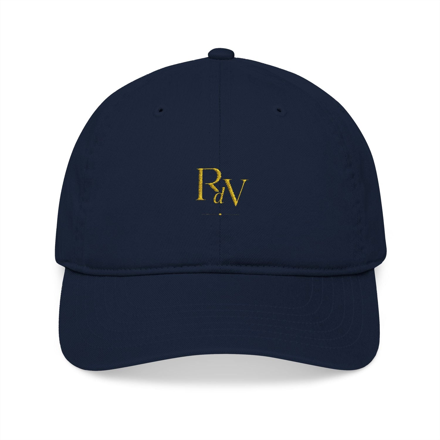 Schwarze Robert de Valenmont Code One Golf Cap aus Baumwolle mit gebogener Krempe, ideal für den Golfsport