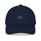 Code One Golf Cap aus bio Baumwolle mit dezentem RDV-Logo und verstellbarem Verschluss