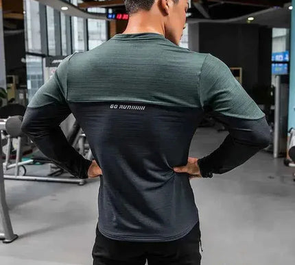 Männer Gym Kompressionsshirt für Fitness und Training - Next Level