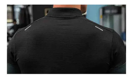 Mens Gym Compression Shirt Male Rashgard Fitness - Next Level