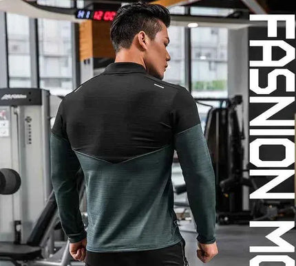 Männer Gym Kompressionsshirt für Fitness und Training - Next Level