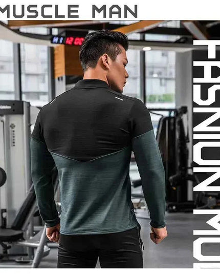 Mens Gym Compression Shirt Male Rashgard Fitness - Next Level