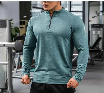 Männer Gym Kompressionsshirt für Fitness und Training - Next Level