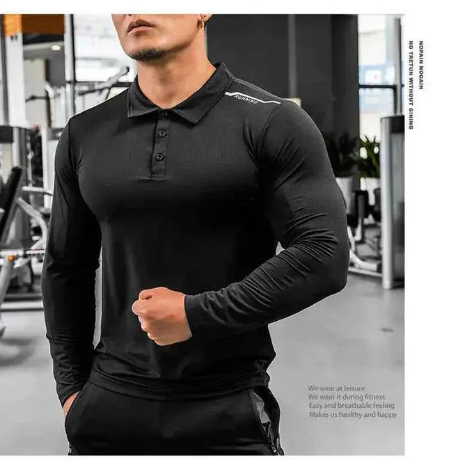 Mens Gym Compression Shirt Male Rashgard Fitness - Next Level