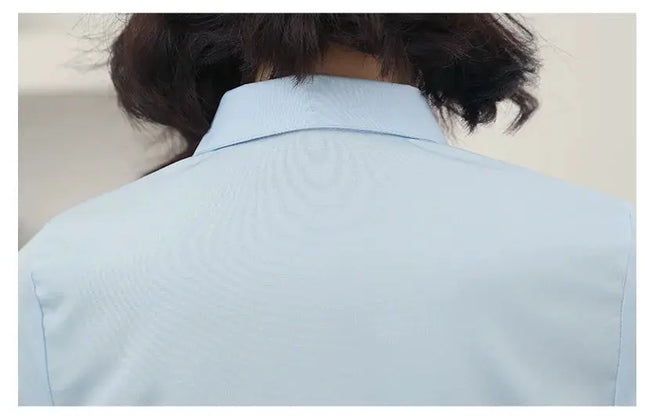 Elegant Women White Long Sleeve Shirt - Stylish & Versatile for Any Occasion - Next Level