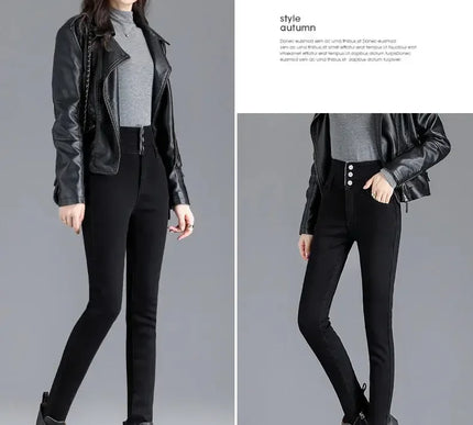 Hochwaist Fleece Leggings - Luxuriös dick für ultimativen Komfort - Next Level