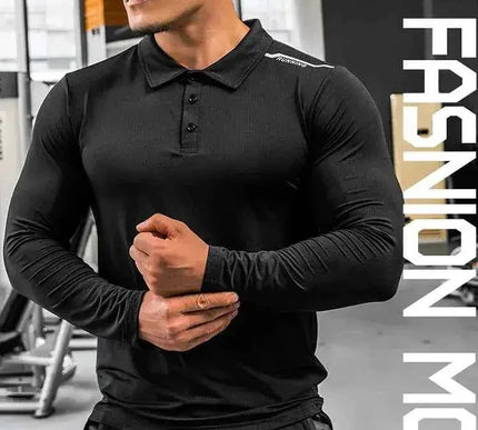 Männer Gym Kompressionsshirt für Fitness und Training - Next Level