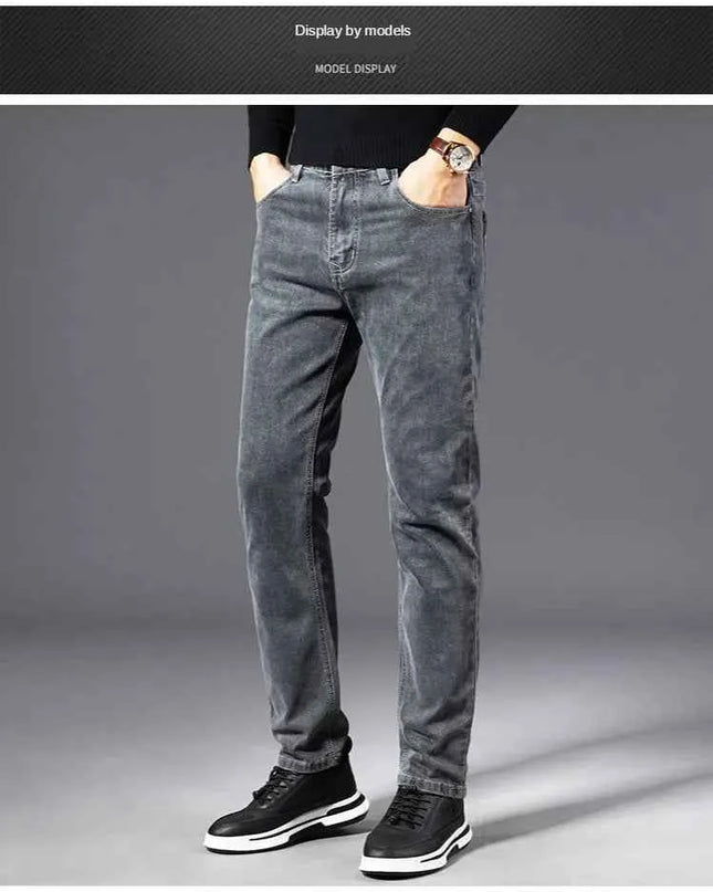 ICPANS Autumn Summer Denim Jeans Men Straight - Stylish and Comfortable Men's Denim - Next Level