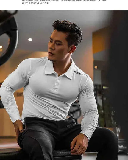 Mens Gym Compression Shirt Male Rashgard Fitness - Next Level